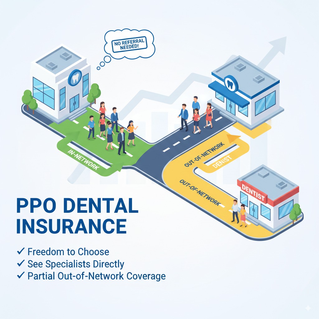 A guide to choosing between PPO and HMO dental insurance plans