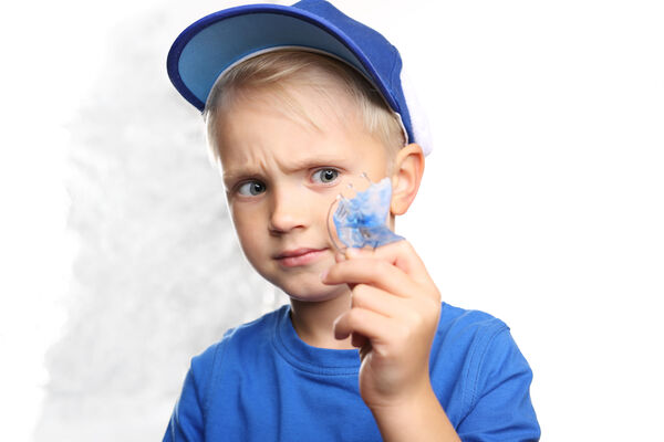 A child's removable orthodontic appliance